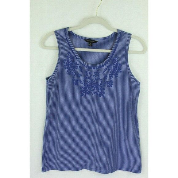 Banana Republic Tank Top Striped - Picture 1 of 4
